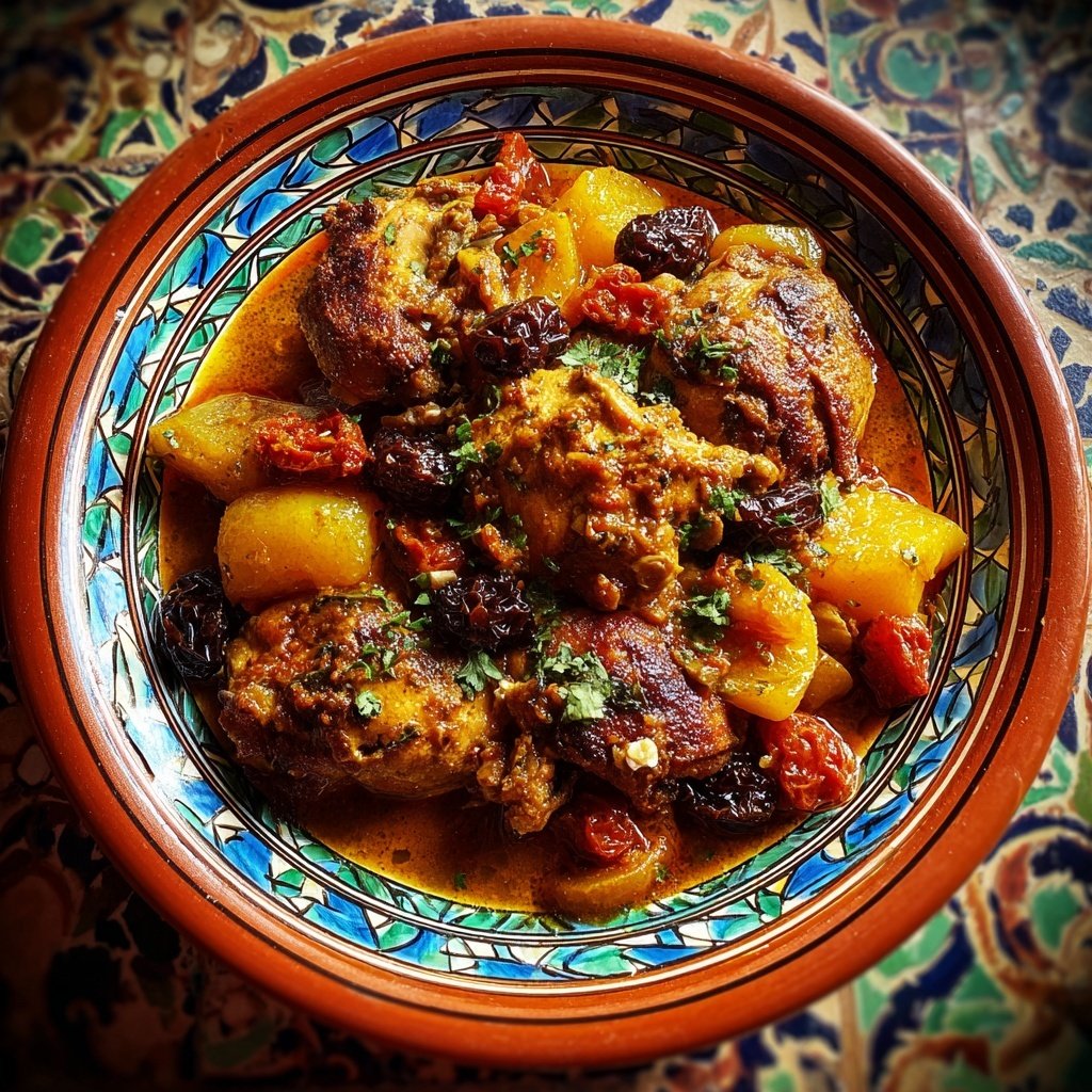 Global Flavors Moroccan Chicken Tagine