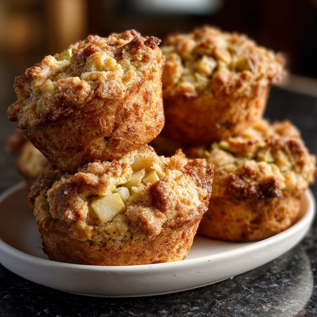 Apple Cinnamon Breakfast Muffins
