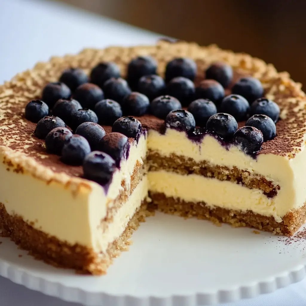 Lemon Blueberry Cheesecake