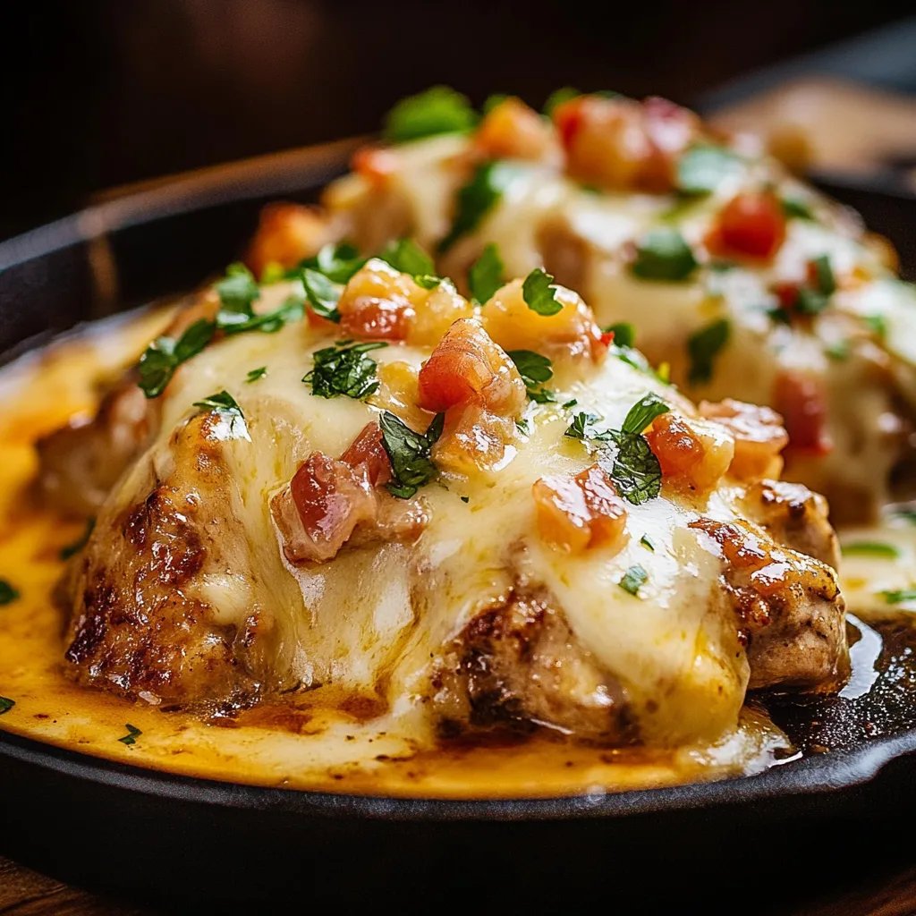 Irresistible Texas Roadhouse Smothered Chicken with Jack Cheese