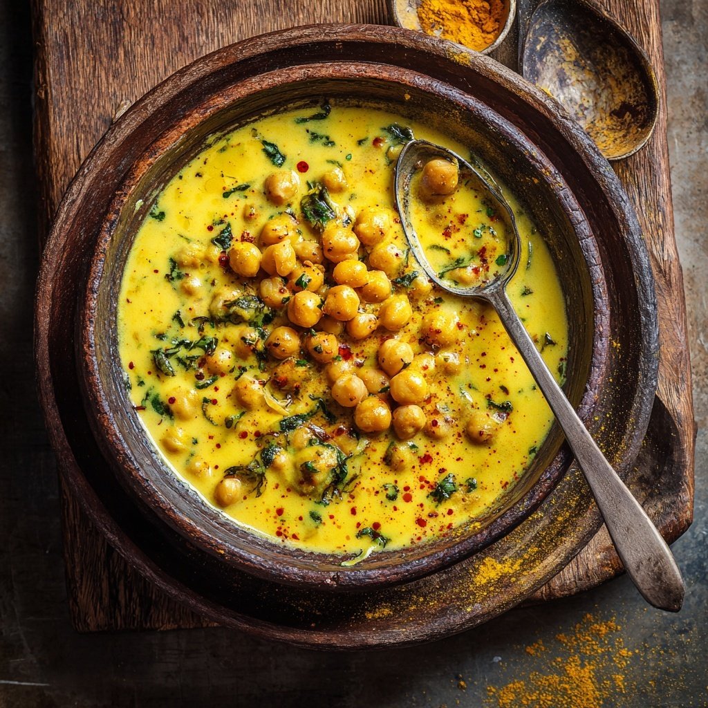 Creamy Chickpea Coconut Curry
