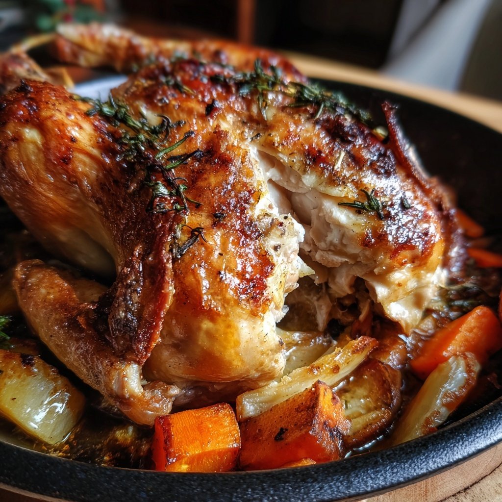 Seasonal & Festive Holiday Roast Chicken