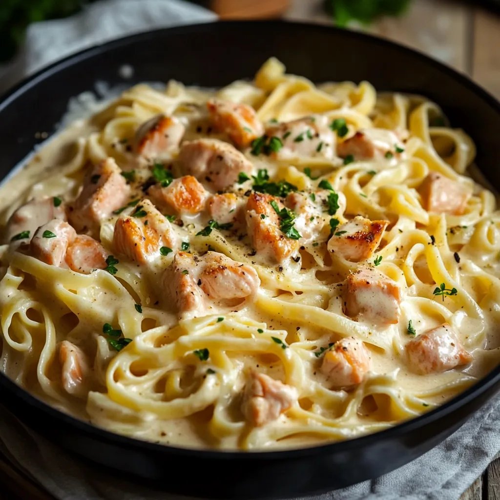 Creamy Salmon Pasta
